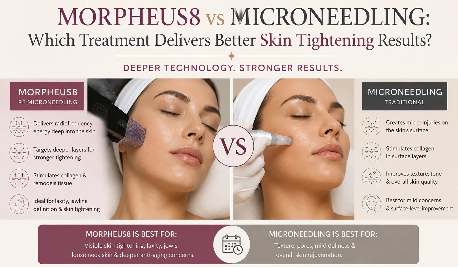 MORPHEUS8 VS MICRONEEDLING